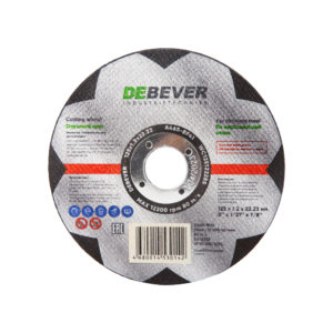 Отрезной диск DEBEVER по нержавеющей стали, 125 мм