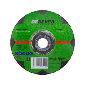 Зачистной диск по металлу DEBEVER, 150 мм