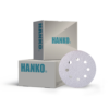 Круг шлифовальный Hanko White AC627 125 мм; 8 отв