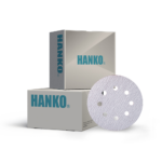 Круг шлифовальный Hanko White AC627 125 мм; 8 отв