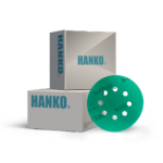Круг шлифовальный Hanko Micro Green Film GF444 125 мм; 8 отв