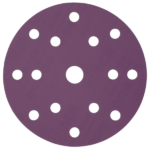 Круг шлифовальный Hanko Purple PP627 150 мм; 15 отв