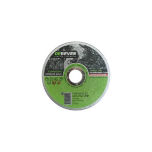 Отрезной диск DEBEVER по нержавеющей стали, 115 мм (отеч. серия)
