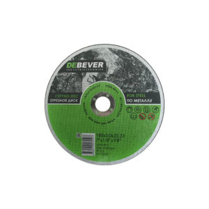 Отрезной диск DEBEVER по металлу, 180 мм (отеч. серия)