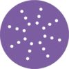 Шлифовальный диск на пленочной основе Sandwox 328 Purple Zirconia d225