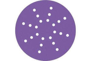 Шлифовальный диск на пленочной основе Sandwox 328 Purple Zirconia d225