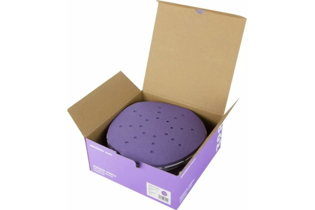 Шлифовальный диск на пленочной основе Sandwox 328 Purple Zirconia d225