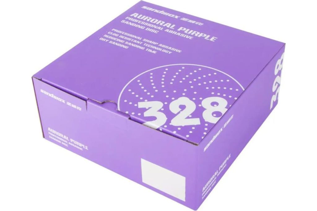 Шлифовальный диск на пленочной основе Sandwox 328 Purple Zirconia d225