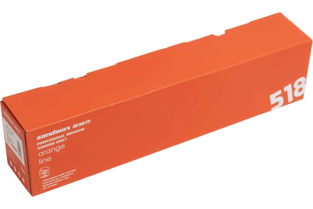 Шлифовальные полоски на пленочной основе Sandwox 518 Orange Ceramic 70 x 400 мм