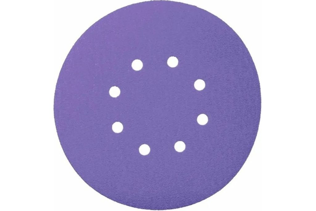Шлифовальный диск на пленочной основе Sandwox 328 PLUS Purple Zirconia d125
