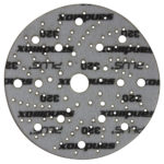 Шлифовальный диск на пленочной основе Sandwox 328 PLUS Purple Zirconia Multi holes d150